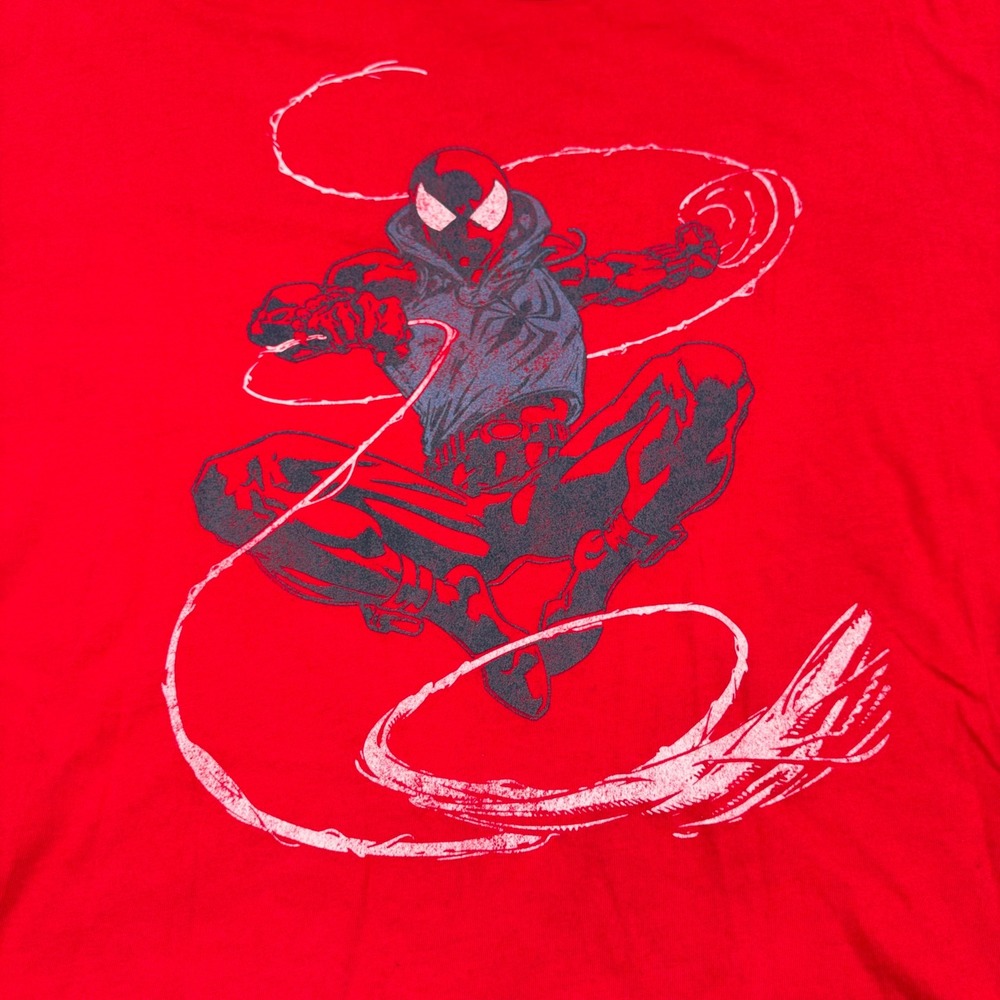 Scarlet Spider Graphic T-Shirt Marvel Comics Mens XL Red Heroes & Villains